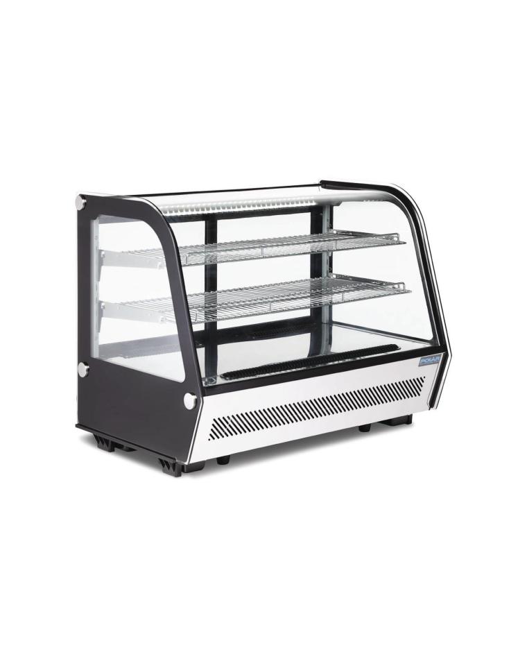 Koeltoonbank - 160 L - Zwart - RVS - 220-240V - Polar