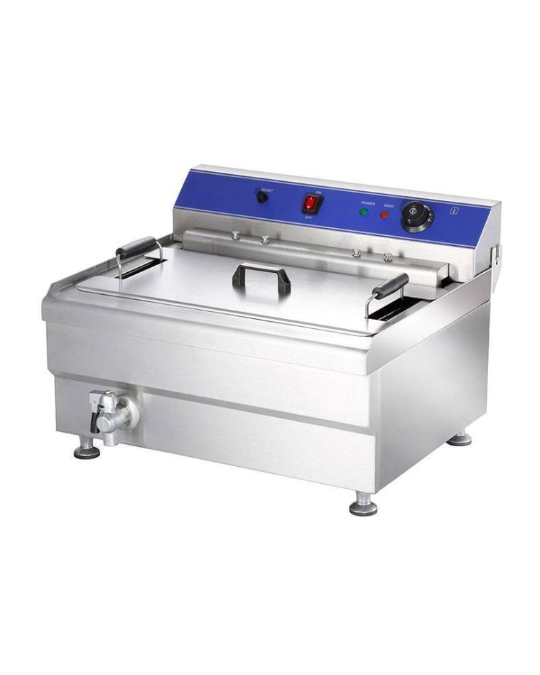 G-Line - 22 Liter - Ablasshahn - 400V - 058142 - G-Line-Fritteuse