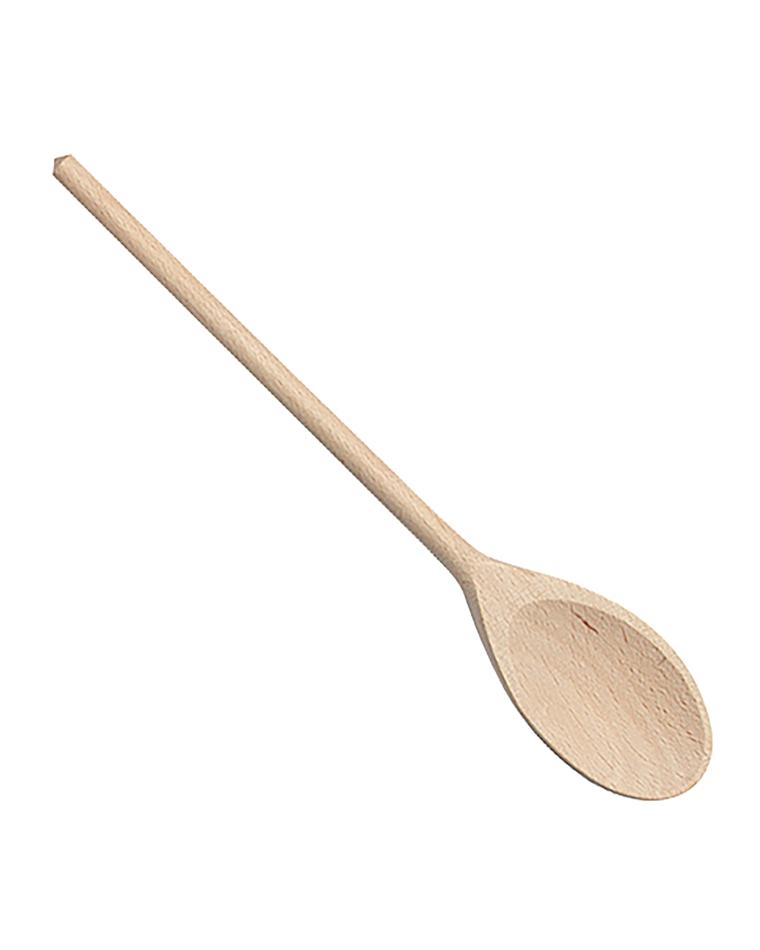 Kochlöffel - Holz - Oval - L 25 cm - 032001