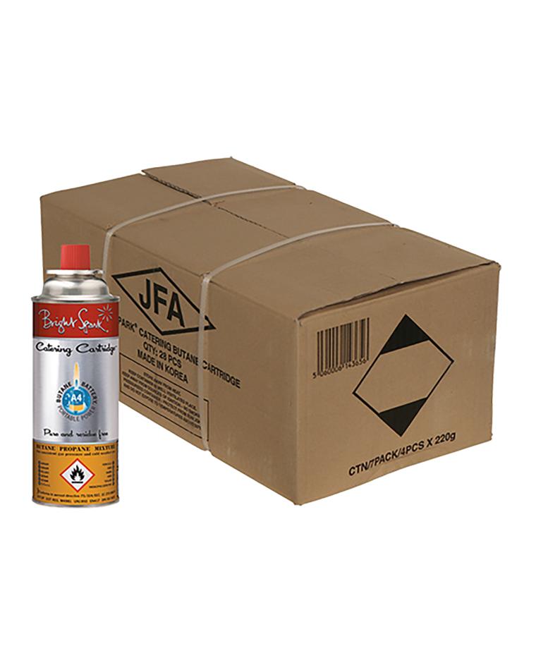 Gasdose Bright Spark - Karton mit 28 Stück
