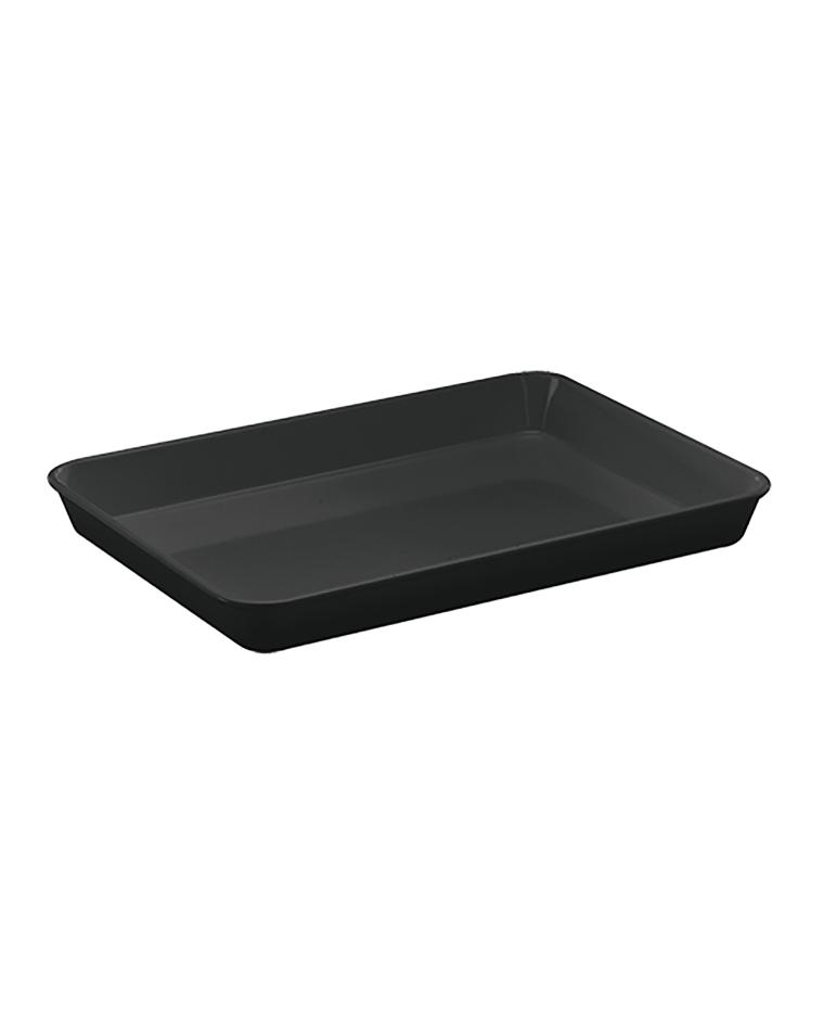 Fleischschale/Auslageschale 250 mm schwarz (niedrig)