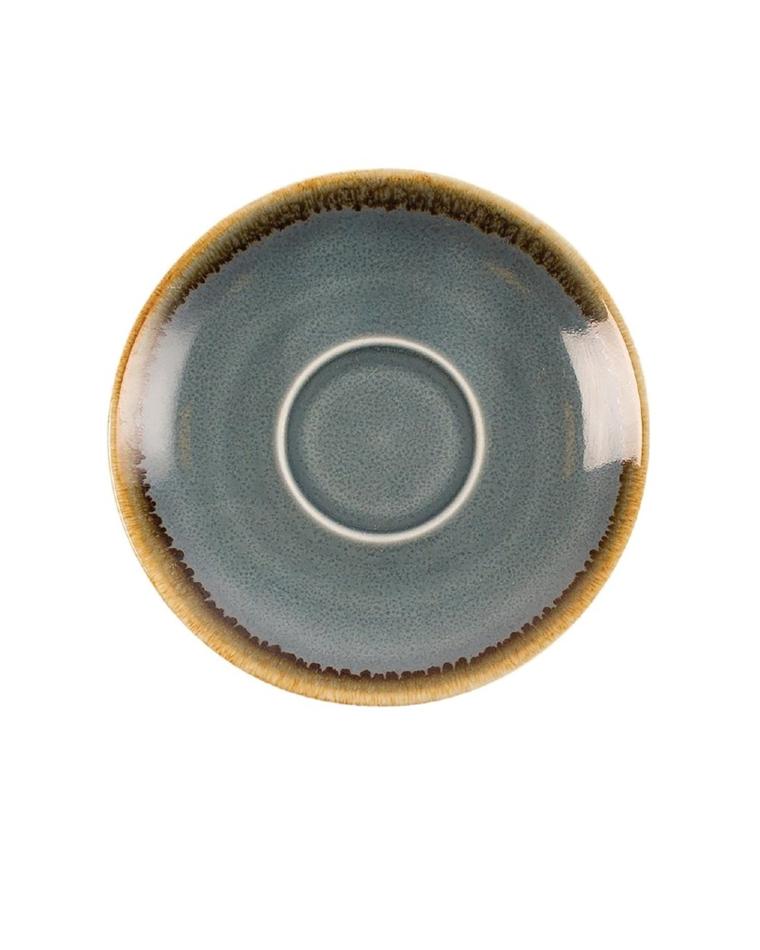 Olympia Kiln Espresso Untertasse blau 11,5 cm - GP345