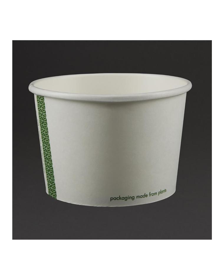 Biologisch abbaubarer Behälter - 475 ml - Vegware - GF047