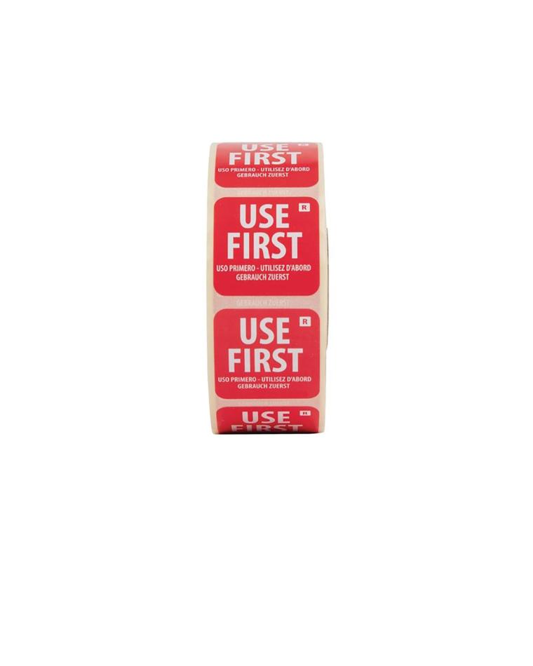 Haltbarkeitsetiketten - "Use First" - Vogue - E149