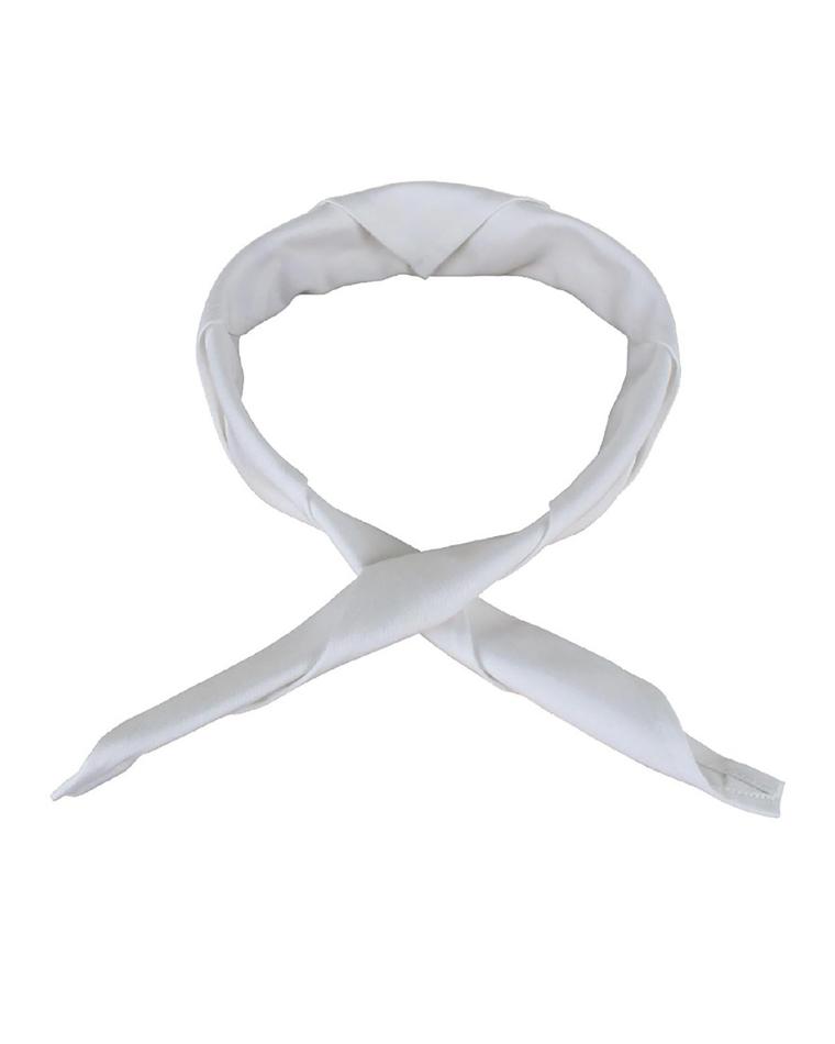 Halstuch - Unisex - Einheitsgröße - Weiß - H 91,4 x 63,5 cm - Polyester/Baumwolle - Whites Chefs Clothing - A010