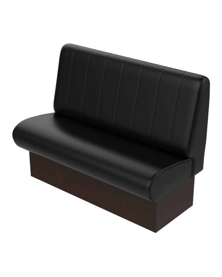 Gastronomie-Essbank - Bistro - Schwarz - 120 cm - G-Line