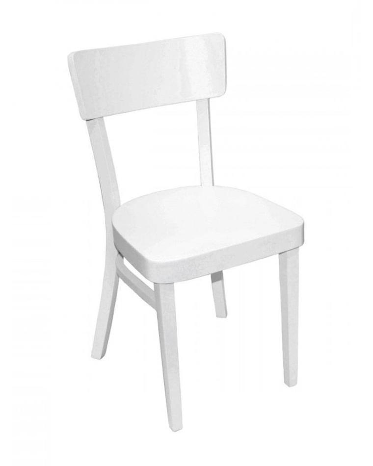 Gastro-Stuhl - Brüssel - Weiß - Holz