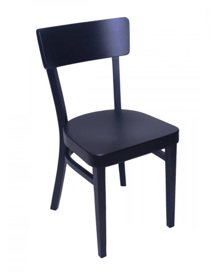Gastro-Stuhl - Brüssel - Schwarz - Holz