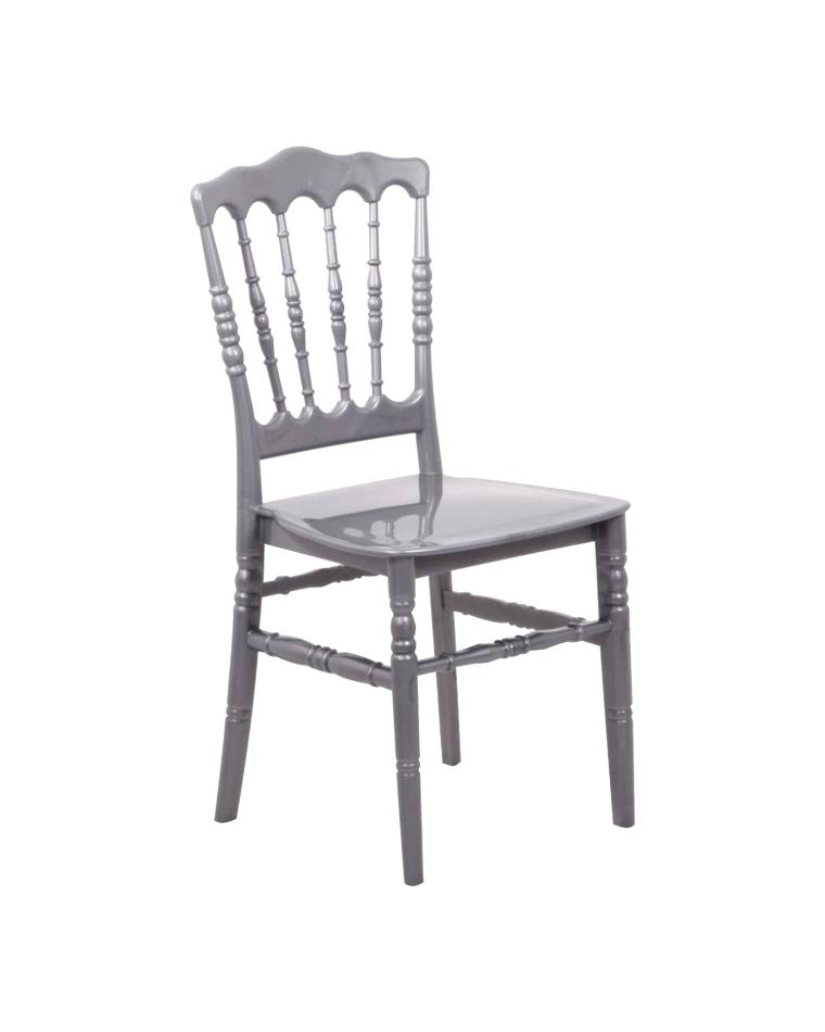 Catering Stuhl - Napoleon - Silber - Wedding Chair