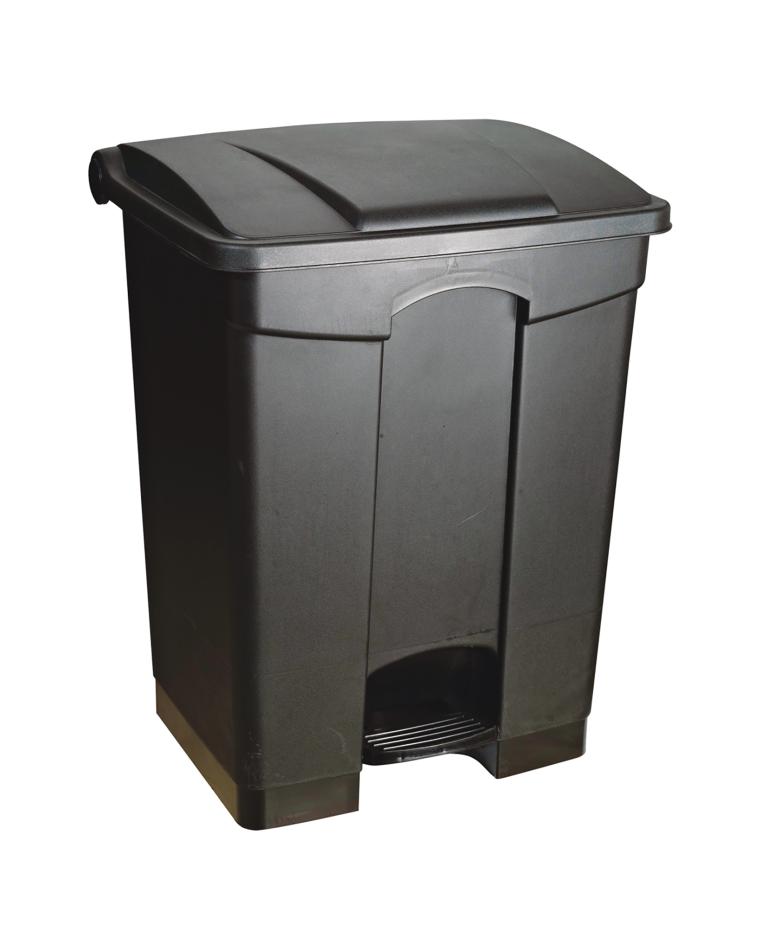Abfallbehälter - 68 Liter - Schwarz - G-Line