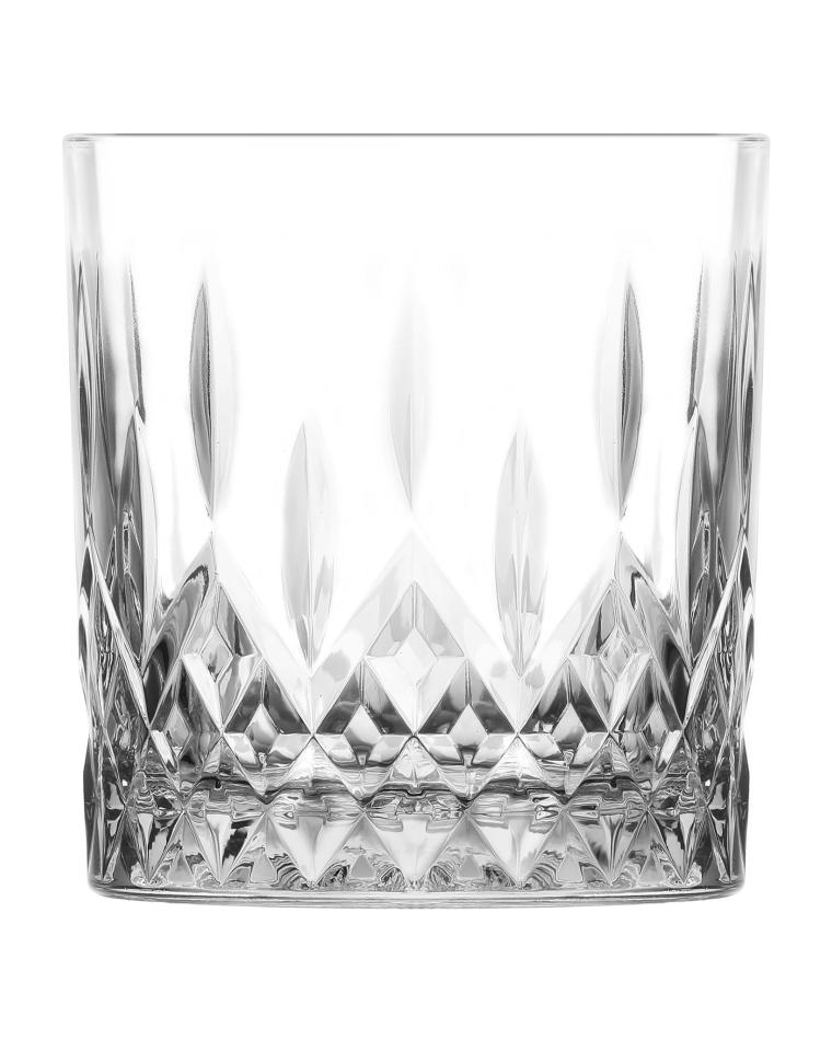 Becher – 6 Stück – 33 CL – H 8,5 x Ø9 cm – Glas – Mammut – Rose – 533593
