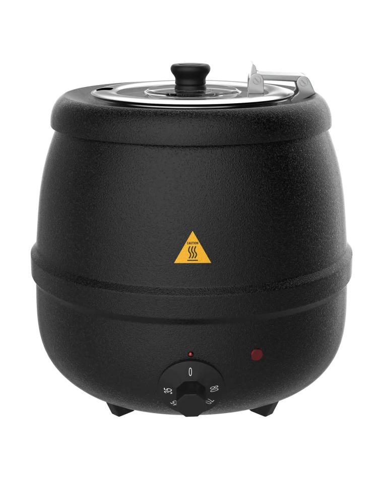 Suppenkessel - Schwarz - 10 Liter - Promoline