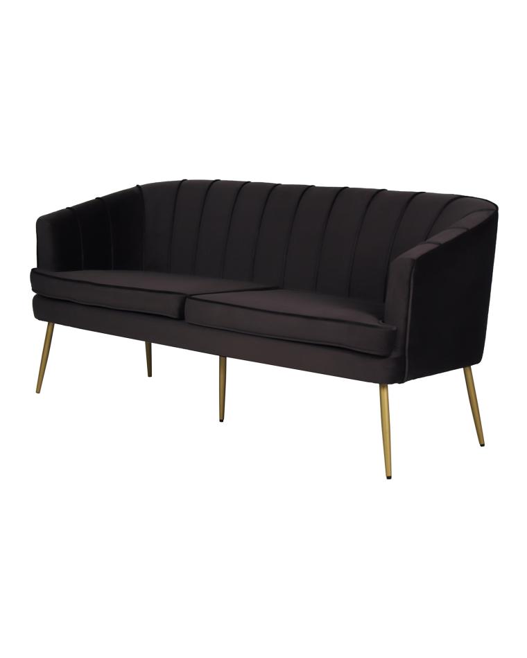 Catering-Sofa - Relax - 170 CM - Samt - Anthrazit - G-Line