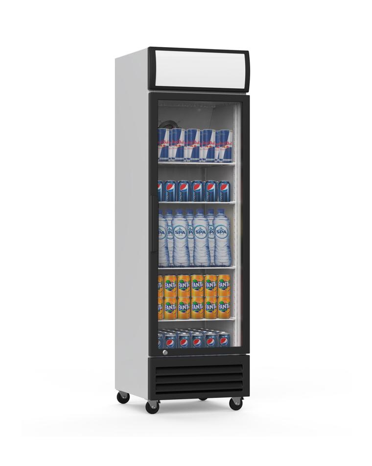 Getränkekühlschrank - 360 Liter - 1 Tür - Weiß - G-line