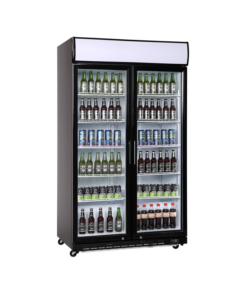 Kühlschrank mit Glastür 827 Liter - Promoline
