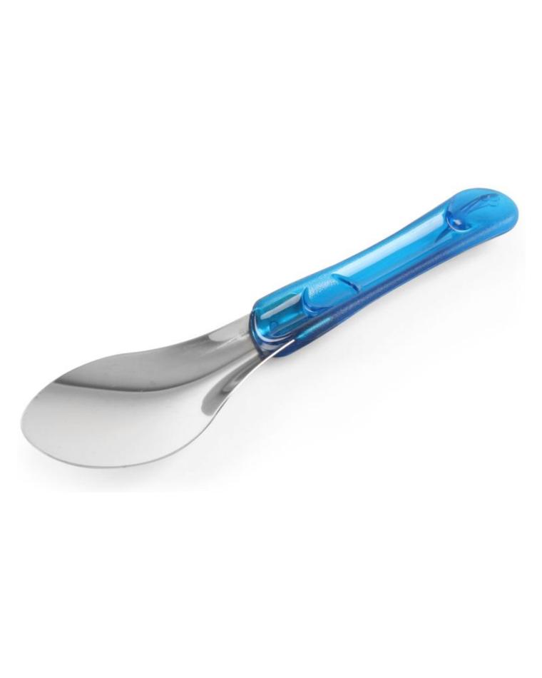 Eisspatel mit Tritan-Griff - Blau - 26 cm - Edelstahl - Hendi - 755808