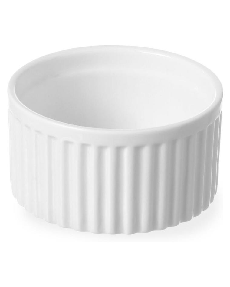 Auflaufform - 6 Stück - Porzellan - Ø 9 cm - Hendi - 783160