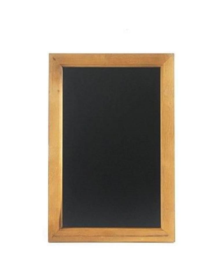 Wandtafel - 40 x 60 cm - Schwarz - Hendi - 664032