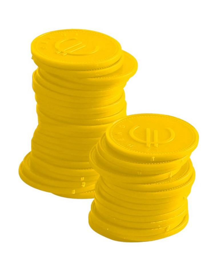 Pfandmünzen - Gelb - Kunststoff - Hendi - 665381