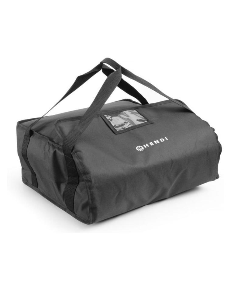 Pizzatasche – H 21 x 46 x 46 CM – Schwarz – Hendi – 709870