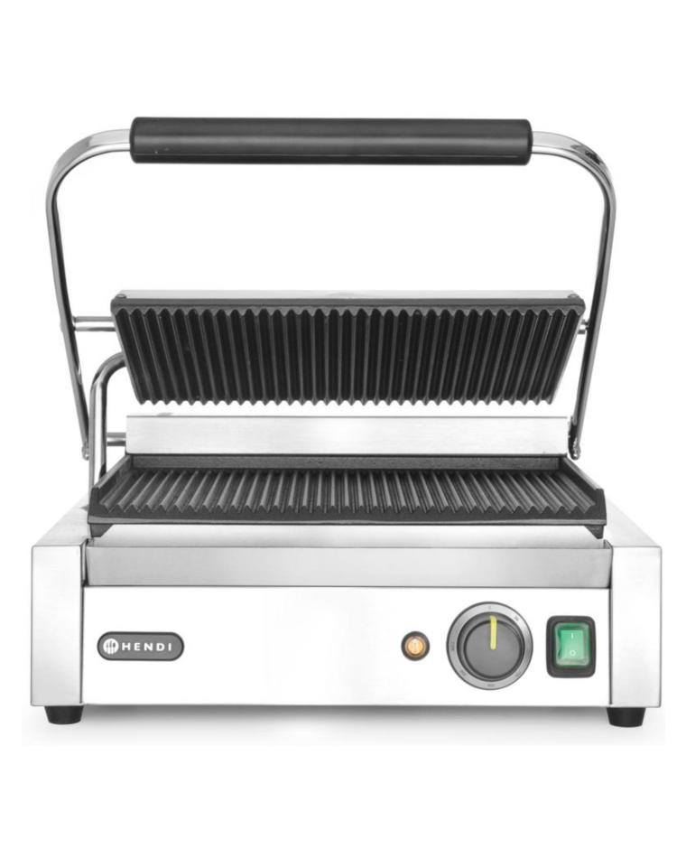 Kontaktgrill - Panini Version - 43 x 37 cm - Hendi - 263655