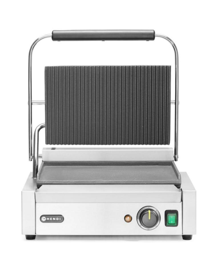 Kontaktgrill - Panini Version - 43 x 37 cm - Hendi - 263662