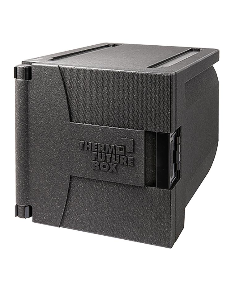 Thermobox - 1/1 GN - 69 Liter - H 49 x 66 x 45 CM - Polypropylen - Schwarz - Thermo Future Box - 235051