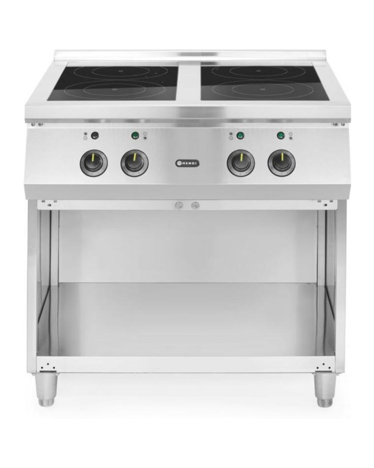 Herd – 4 Brenner – 400 V – H 85,4 x 72 x 80 CM – Hendi – 237687
