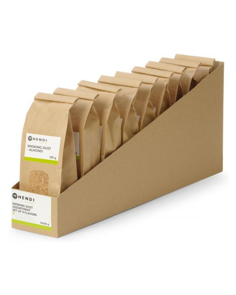 Rauchstaub-Sortiment – Set mit 9 Geschmacksrichtungen – Hendi – 199794