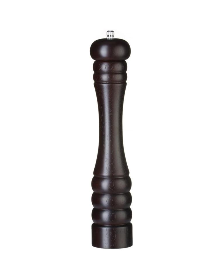 Salzmühle - Holz - Dunkles Holz - H 31,5 x Ø 6 CM - Hendi - 469835
