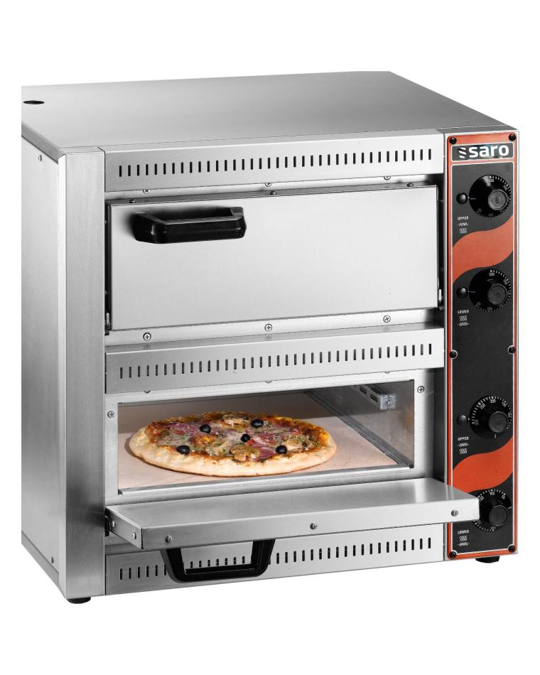 Pizzaofen - 2 x Ø 33 cm - Saro - 366-1035