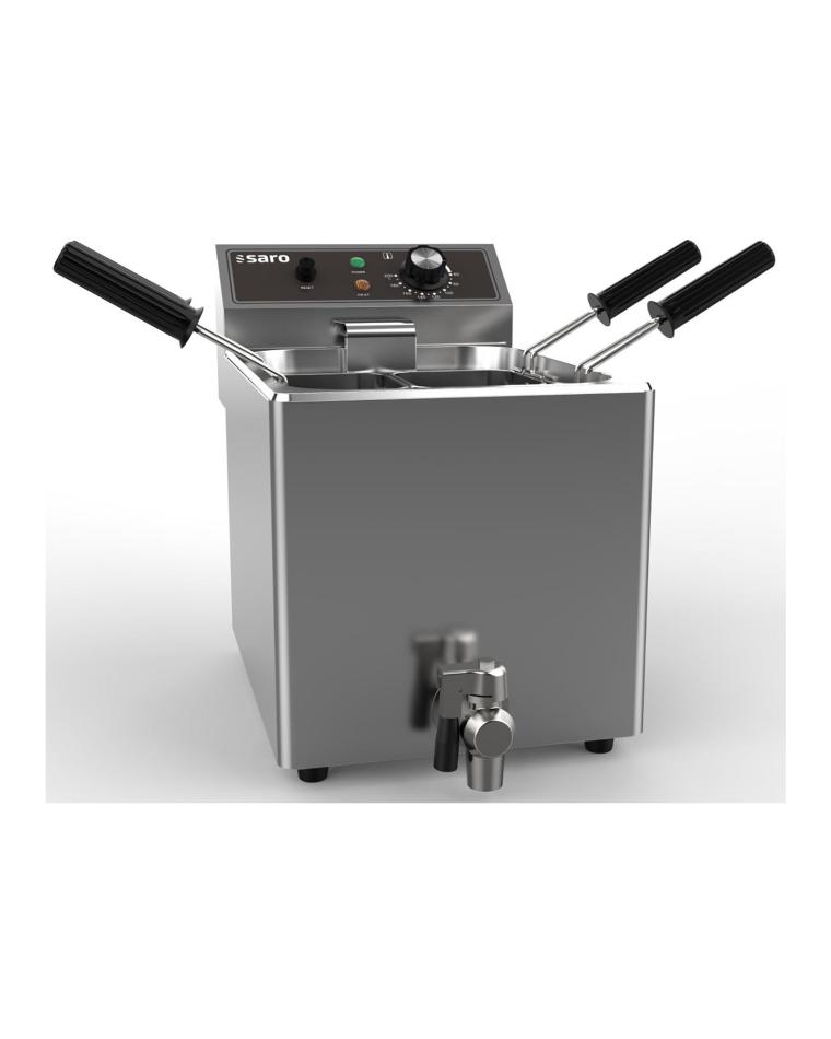 Nudelkocher – Edelstahl – 13 Liter – 230 V – H 38 x B 47 x T 55 cm – Saro – 443-2015