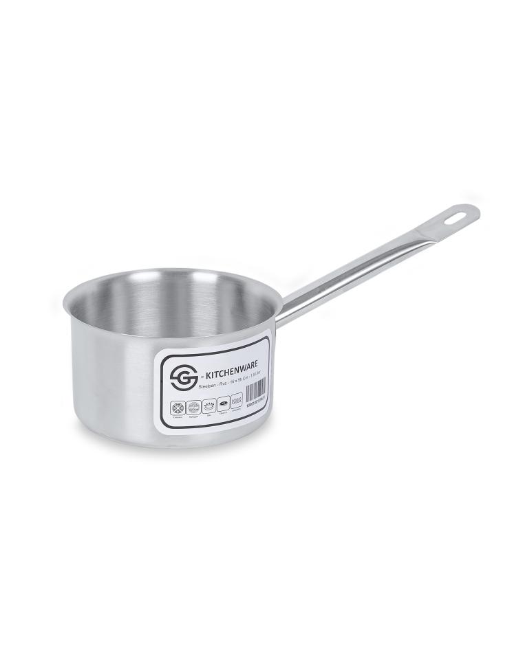 Kochtopf - Edelstahl - Ø16 CM - H 9 CM - 1,9 Liter - G-Line