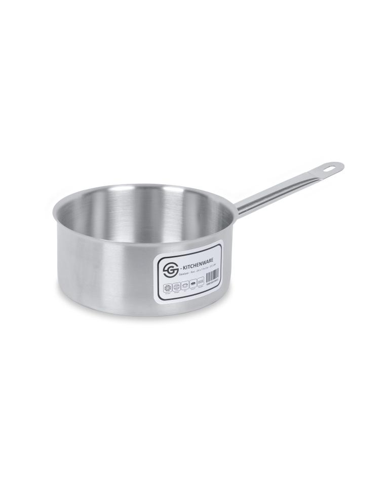 Kochtopf - Edelstahl - Ø24 CM - H 11 CM - 5,0 Liter - G-Line