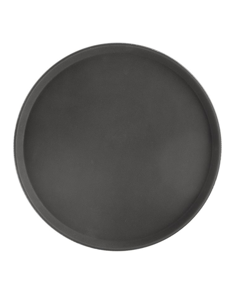Tablett - Schwarz - Rutschfest - Ø40 cm - G-Line