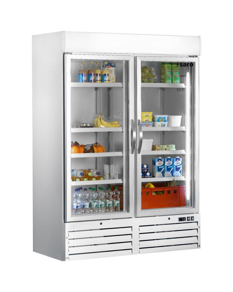 Displaykühlschrank - 1080 Liter - 2 Türen - Saro - 323-4165