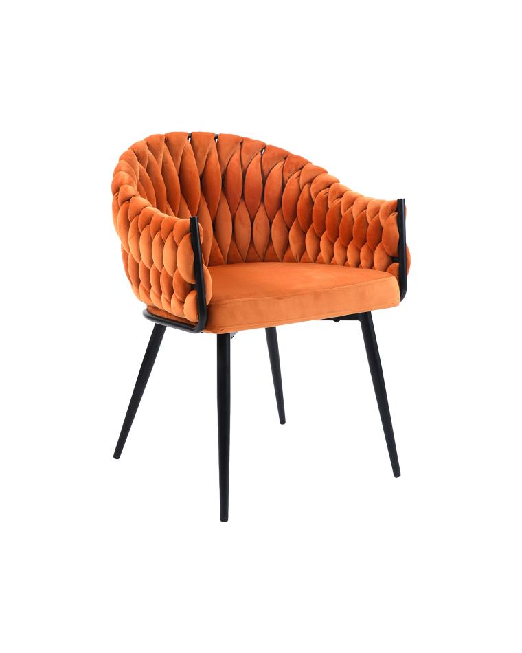Gastronomiestuhl Wave - Velvet Orange - G-Line