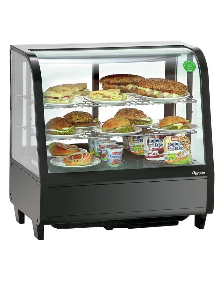 Kühlvitrine - 100 Liter - Schwarz - Bartscher - 700201G