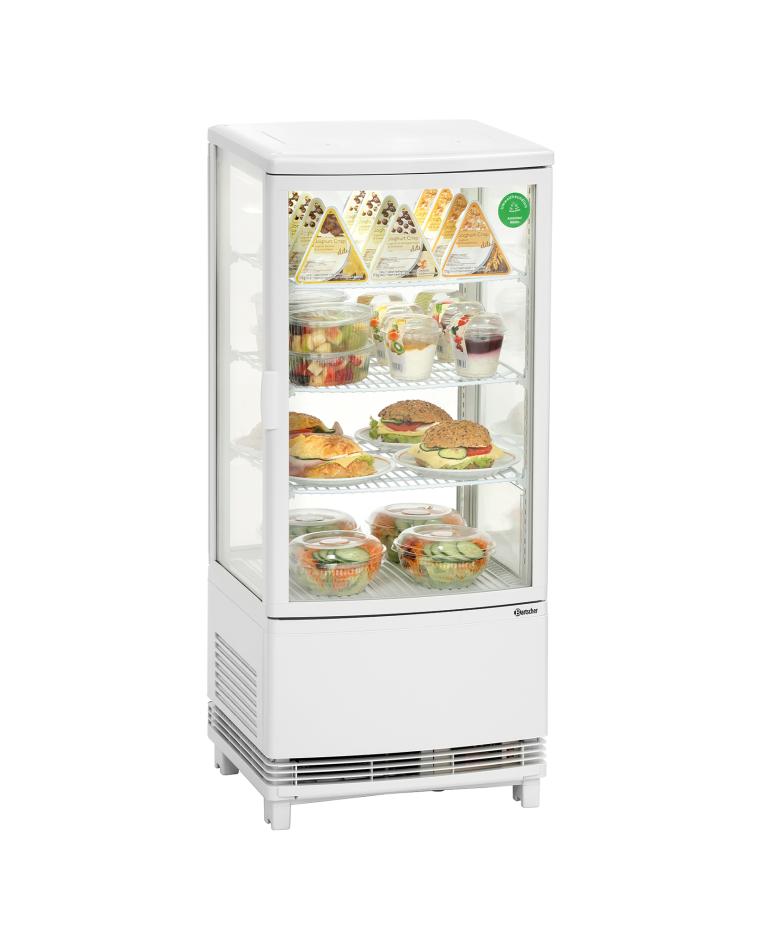 Kühlvitrine - Tischmodell - 86 Liter - Weiß - Bartscher - 700678G