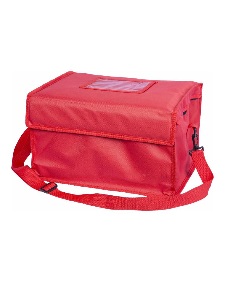 Lebensmitteltransporttasche - 42 x 35 x 25 cm - Polyester - Rot - G-Line