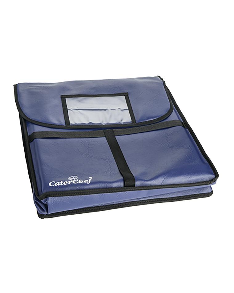 Pizza-Lieferbeutel – H 15 x 50 x 50 cm – 0,65 kg – Polyvinylchlorid (Pvc) – Blau – Caterchef – 072232