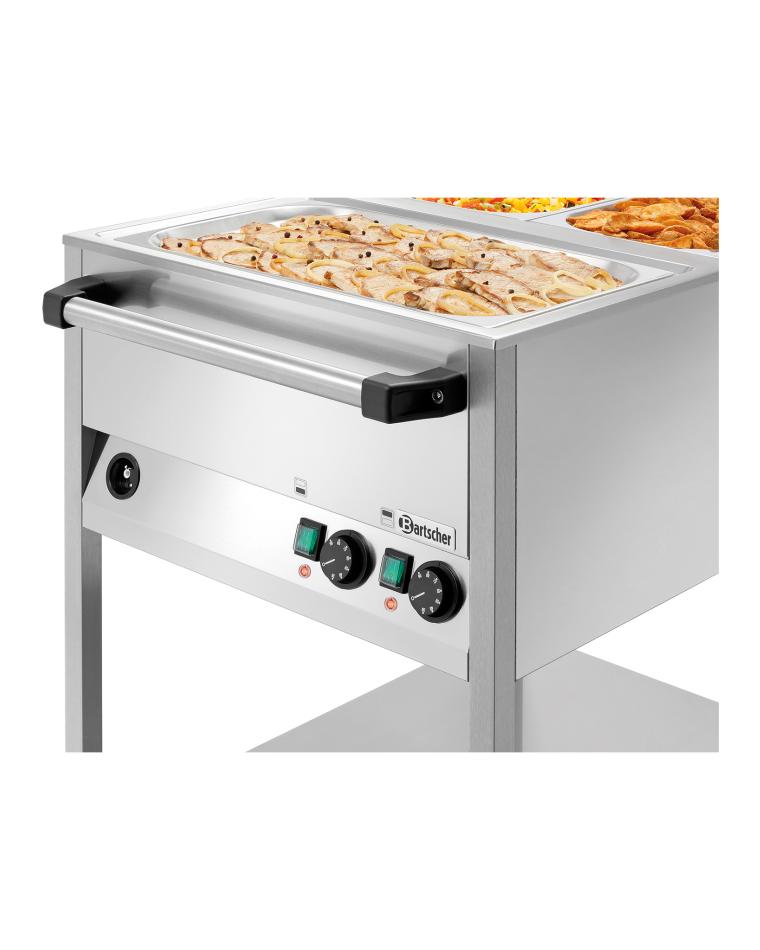 Bain-Marie - 2 x 1/1 GN - H 91 x 65,5 x 90 cm - Bartscher - 200261