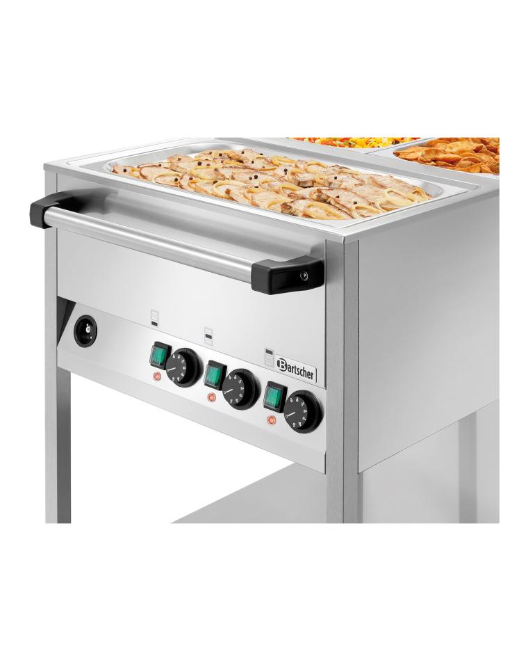 Bain-Marie - 3 x 1/1 GN - H 91 x 65,5 x 130 cm - Bartscher - 200262
