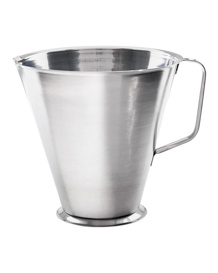 Messbecher - 2 Liter - Edelstahl - G-Line