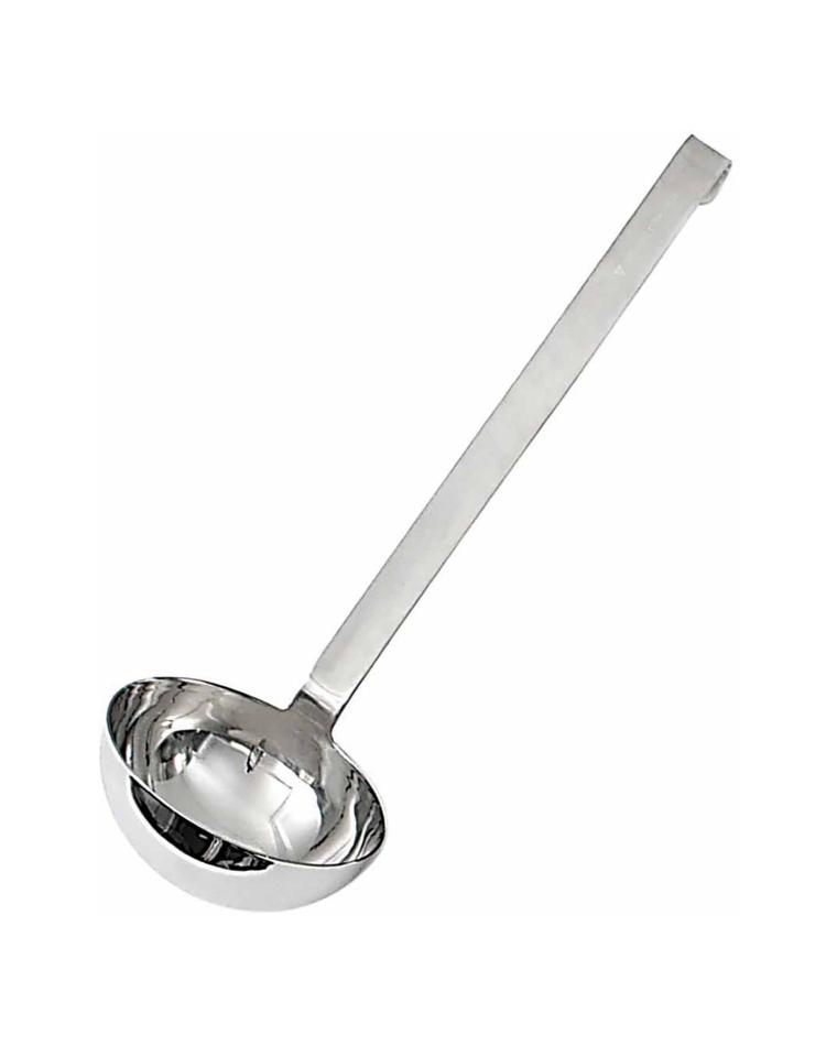 Servierlöffel - Ø12 cm - 42 cm lang - 0,45 Liter - Edelstahl - G-Line