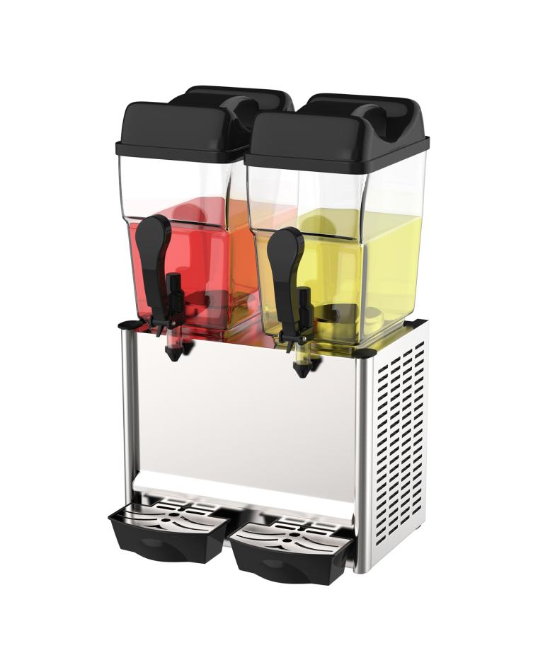 Getränkespender - 2 x 18 Liter - H 74 x 48 x 46 cm - 220-240 V - gekühlt - G-Line