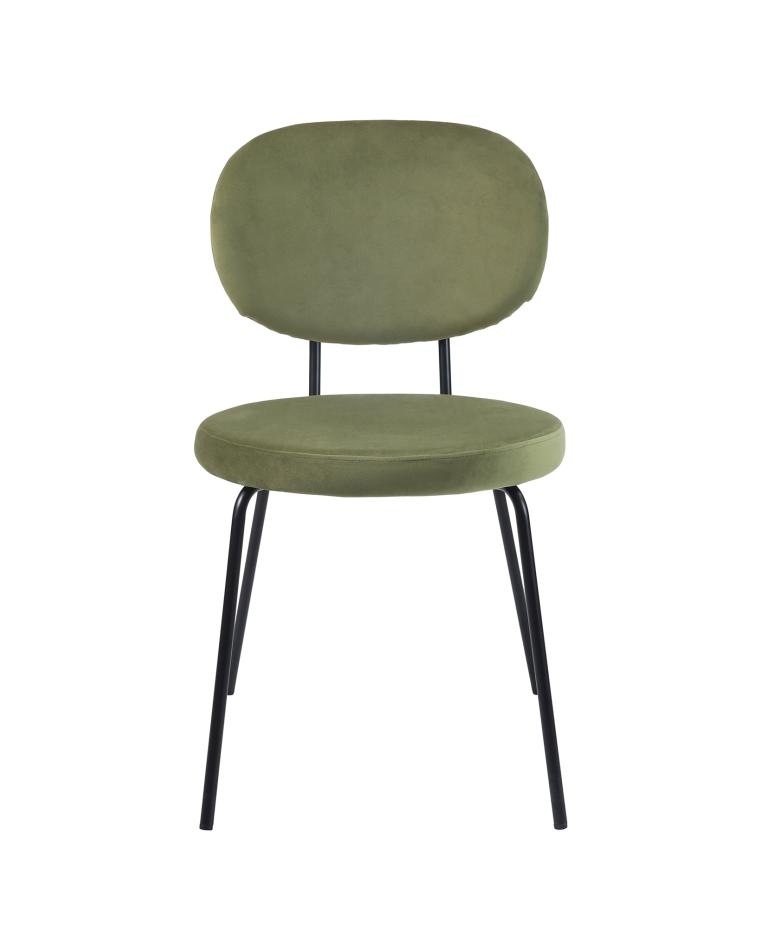 Gastronomiestuhl - Rondo - Velet Olive - G-Line