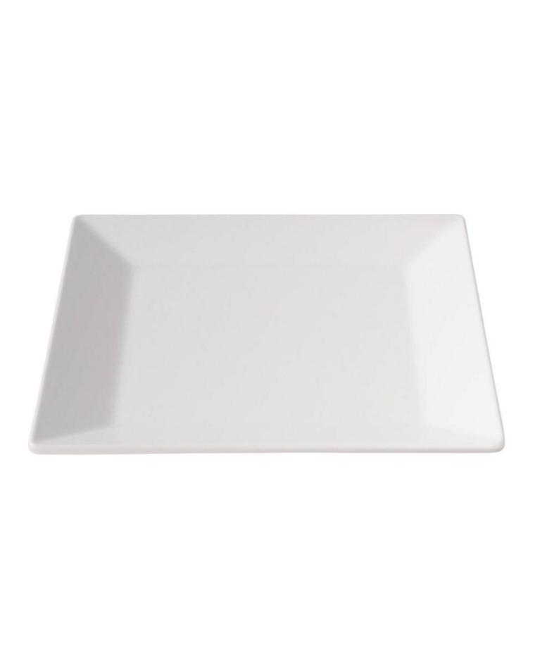 Teller - Quadratisch - Weiß - Melamin - B 26,5 x T 26,5 CM - G-Line