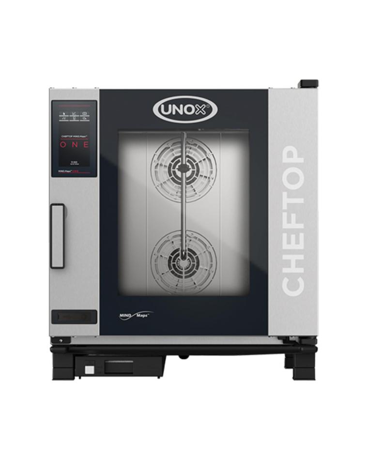 Unox Kombidämpfer Xevc-0711-E1L Cheftop Mindmaps One 400V 7X 1/1 Gn | Linke Drehtür