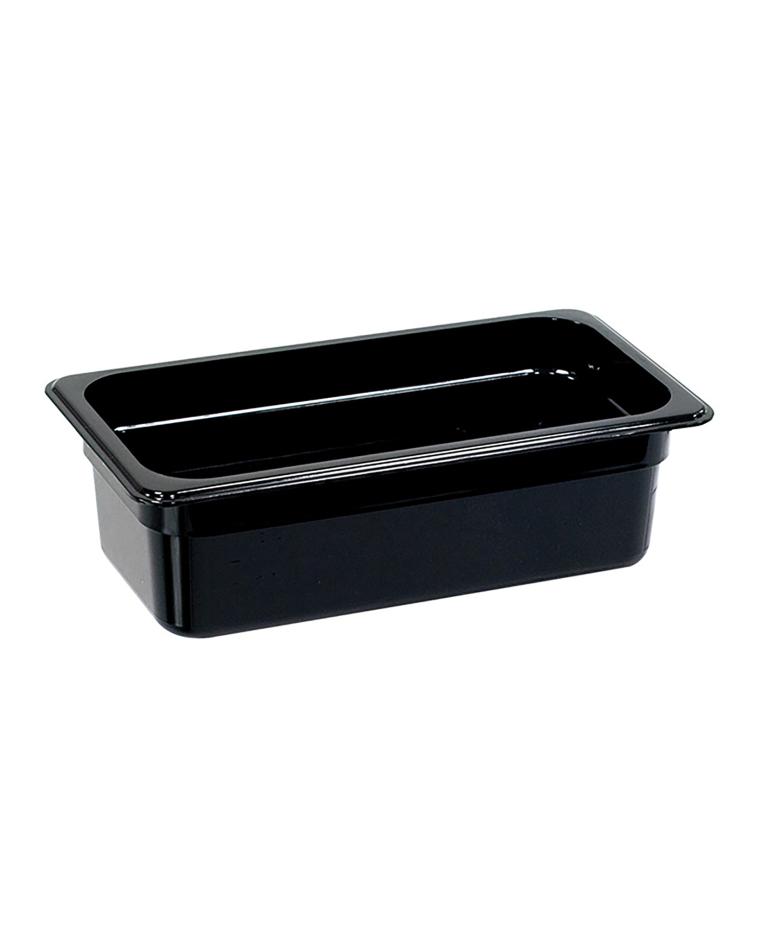 Gastronormbehälter - Polycarbonat - Schwarz - 1/3 GN - 150 mm - G-Line